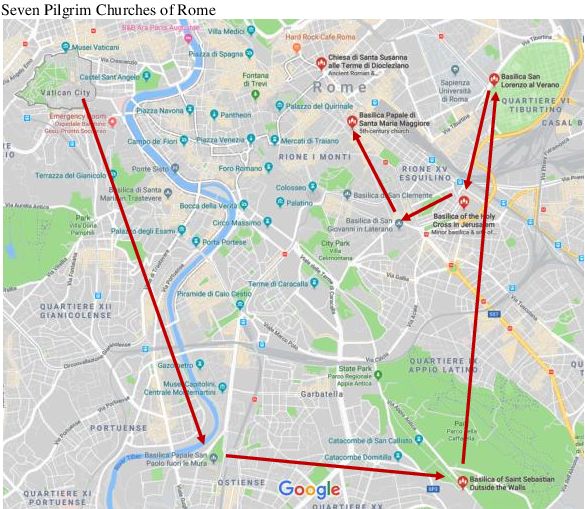 7 Pilgrim Churches of Rome