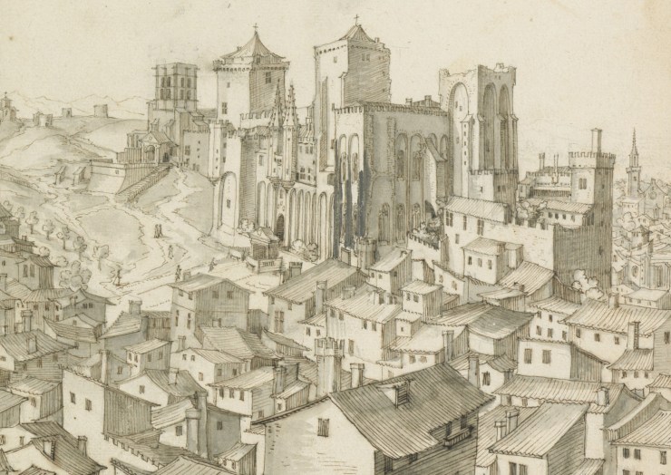 Martellange_Avignon_detail_Palais_des_Papes 2