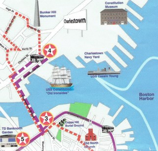 Boston Trolley Map a