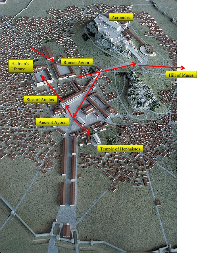 Another Map of Athens 3 walk