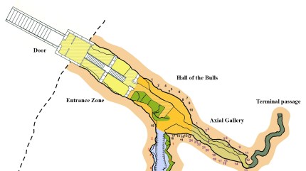 Hall of bull Axial Gallery